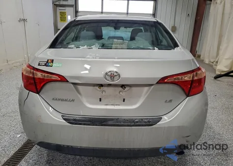 2018 Toyota Corolla L из США, поврежденный, VIN 2T1BURHE1JC099890